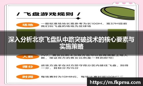 深入分析北京飞盘队中路突破战术的核心要素与实施策略